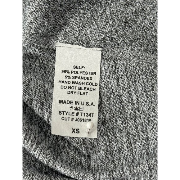 Inoah Abstract Poncho Top With Cowl Neckline Art to Wear Womens Size XS - Picture 5 of 8